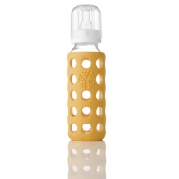 Biberon en verre Weego 260 ml - jaune
